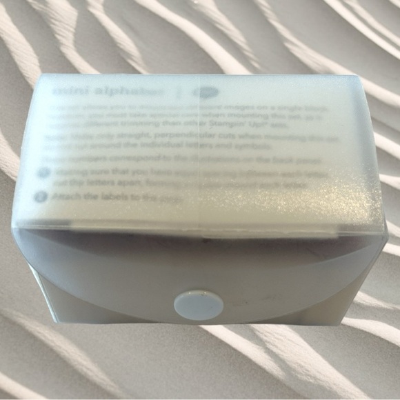 Lot of 3 Wood Mounted Stamps Nameplate Especially for You & Mini Alphabet - Picture 3 of 11